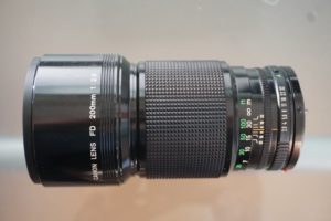 Canon FD 200mm f2.8