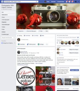 Classic Lens Podcast in Facebook